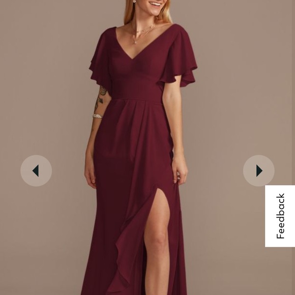 David’s Bridal Bridesmaid Dress - Picture 1 of 6